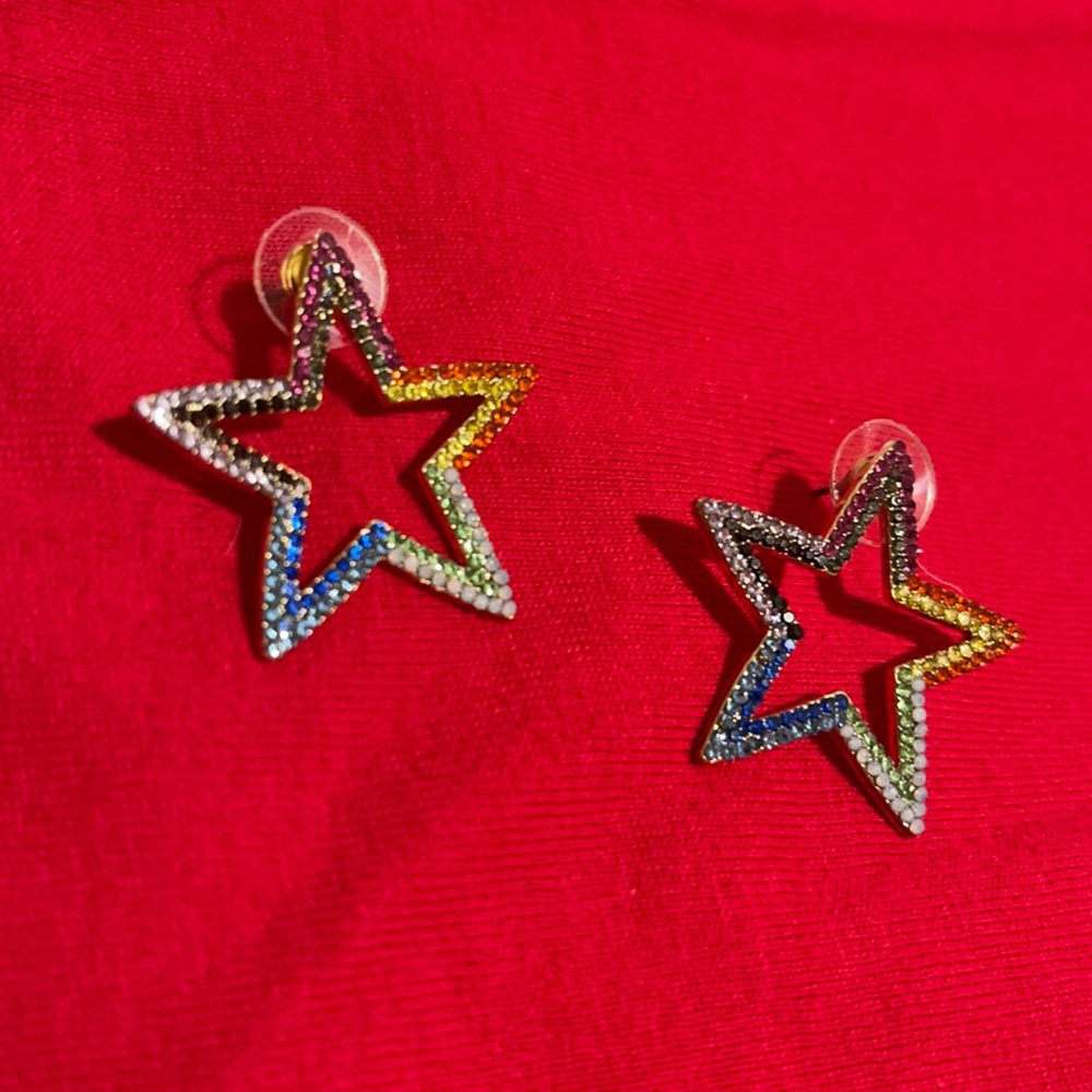 Baublebar Rainbow Star Earrings